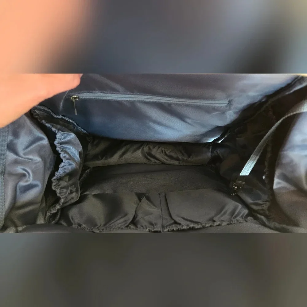 NWOT convertible diaper bag to bassinet